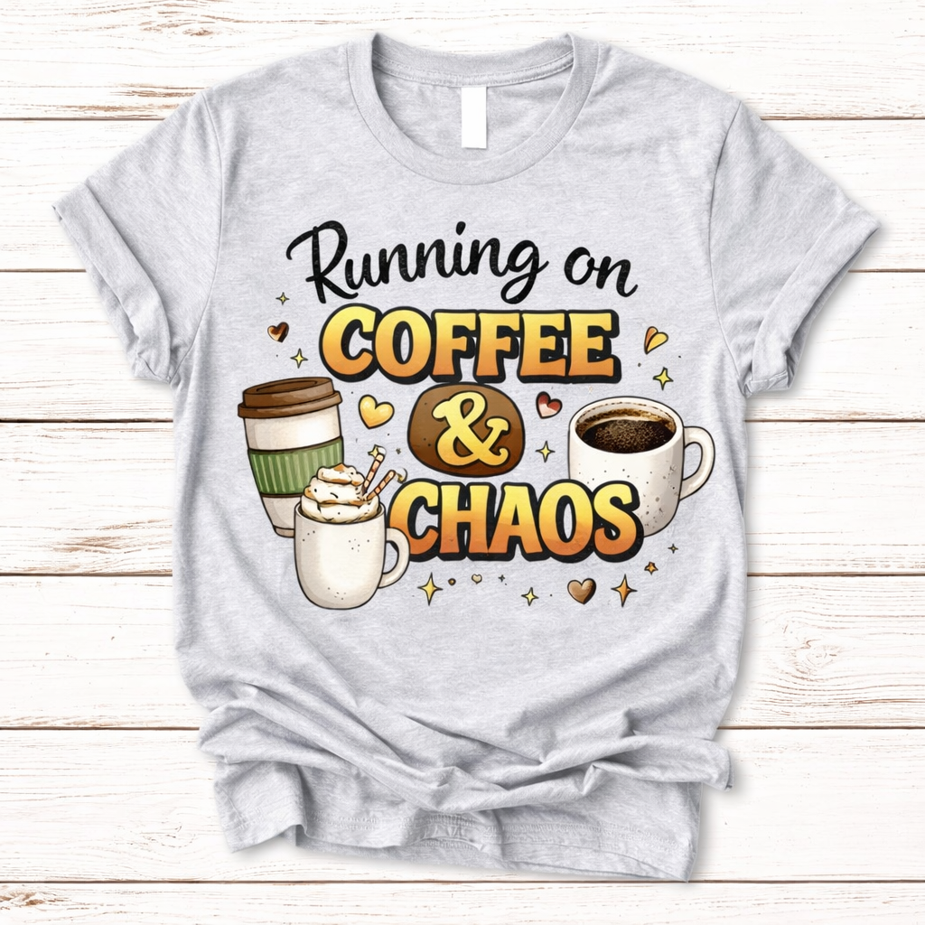 Running on Coffee & Chaos T-Shirt
